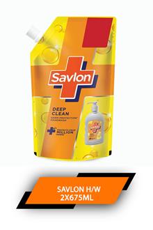 Savlon H/w Deep Clean Refill 2x675ml